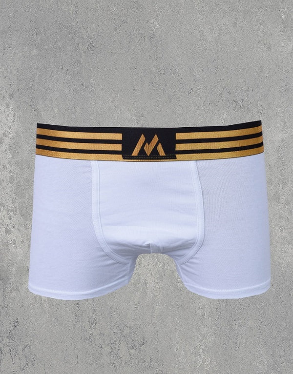 Men's Boxer Trunk - White